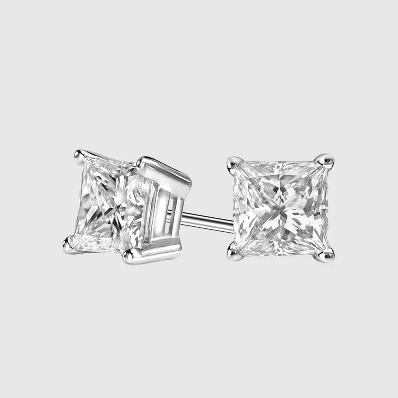 SQUARE STUD EARRINGS