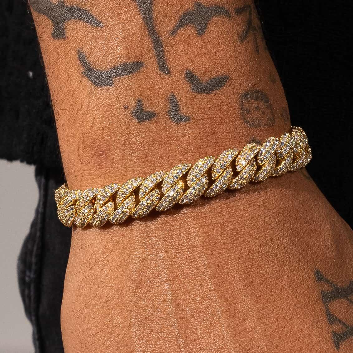 9MM ICED CUBAN BRACELET