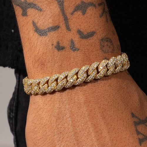 9MM ICED CUBAN BRACELET