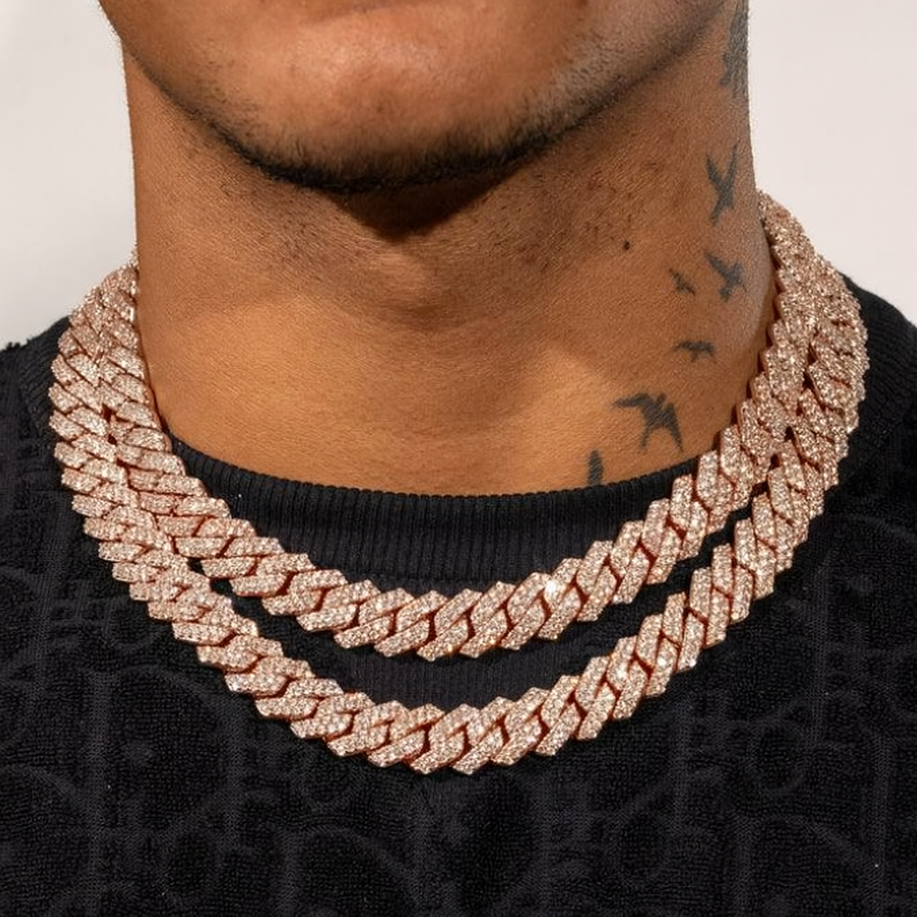 14MM ICED CUBAN CHAIN