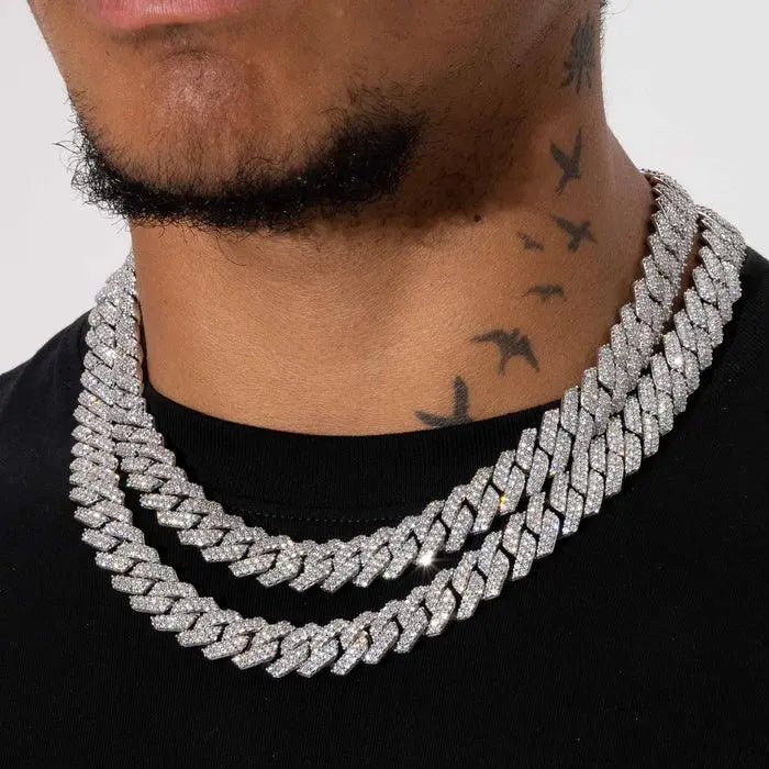 14MM ICED CUBAN CHAIN