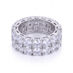 ICED 2 ROW TENNIS RING