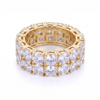 ICED 2 ROW TENNIS RING