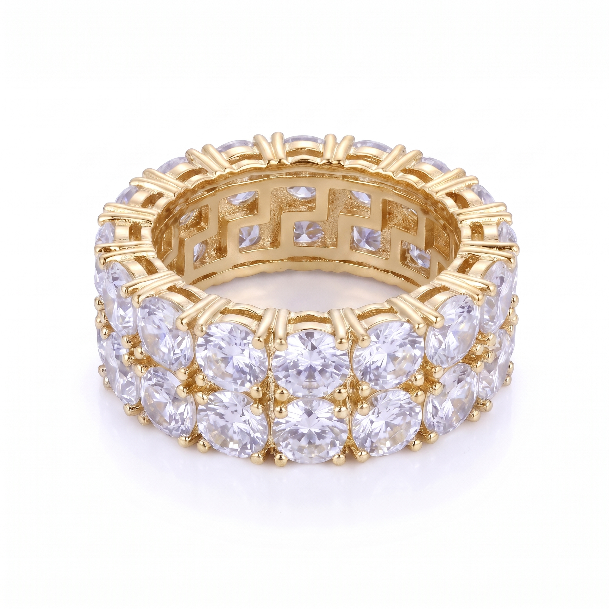 ICED 2 ROW TENNIS RING