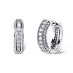 ICED HOOP EARRINGS