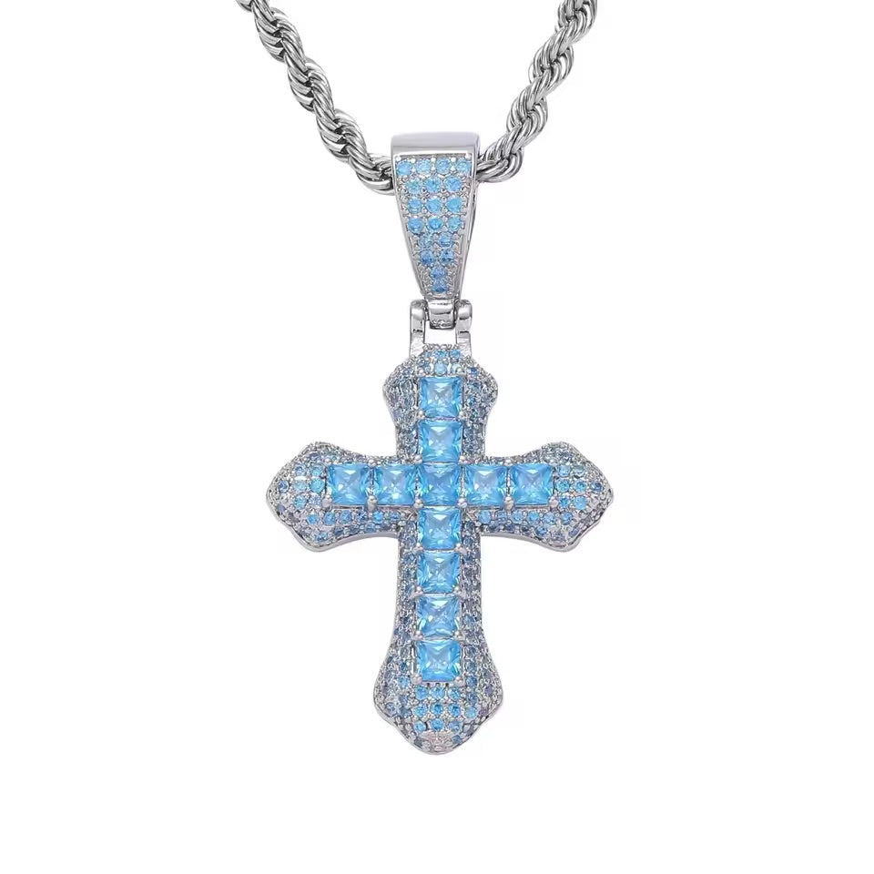 ICED CROSS CHAIN